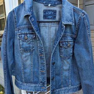 Loft Denim Jacket sz 10P